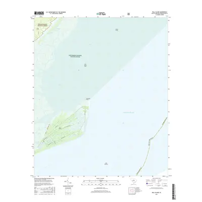 2017 Map of Bull Island, 2017 Print