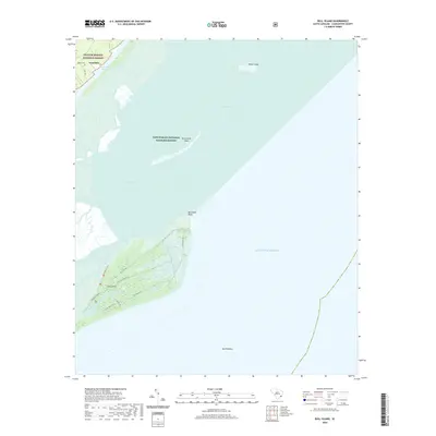 2020 Map of Bull Island, 2020 Print