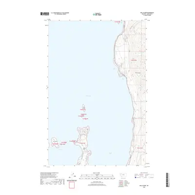 2020 Map of Bull Island, 2020 Print