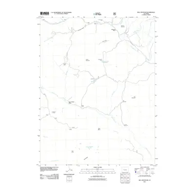 2011 Map of Bull Mountain, 2011 Print