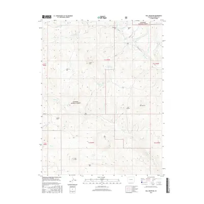 2016 Map of Bull Mountain, 2016 Print