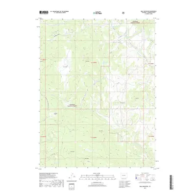 2019 Map of Bull Mountain, 2019 Print