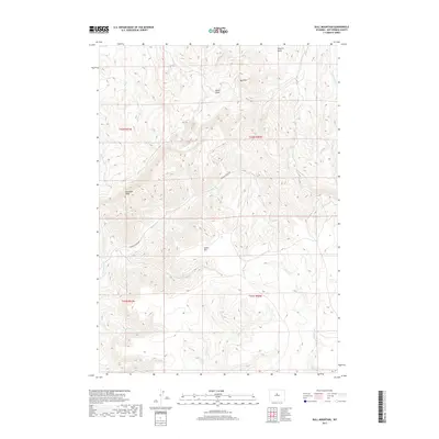 2017 Map of Bull Mountain, 2017 Print