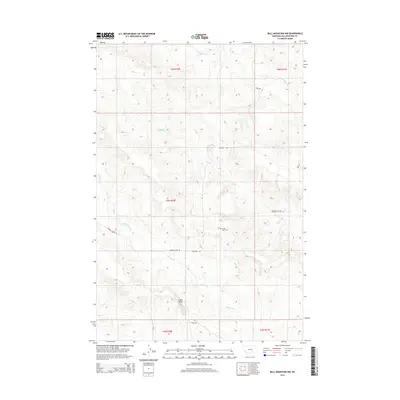 2014 Map of Bull Mountain NW, 2014 Print