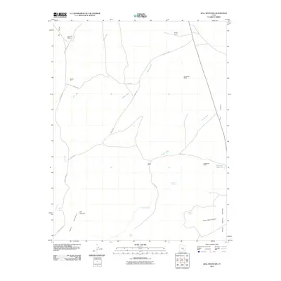 2011 Map of Bull Mountain, 2011 Print