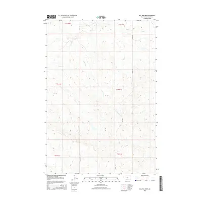 2015 Map of Bull Run Creek, 2015 Print