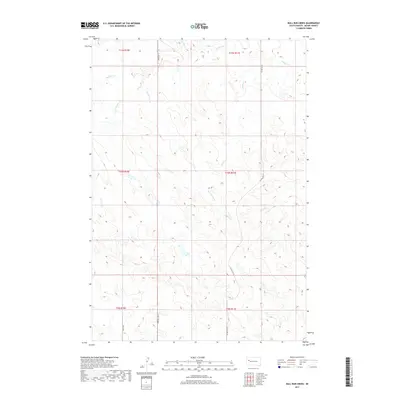 2017 Map of Bull Run Creek, 2017 Print