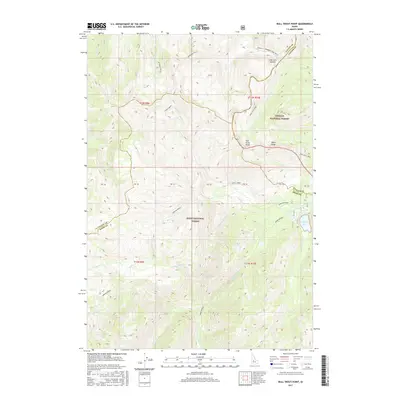 2017 Map of Bull Trout Point, 2017 Print