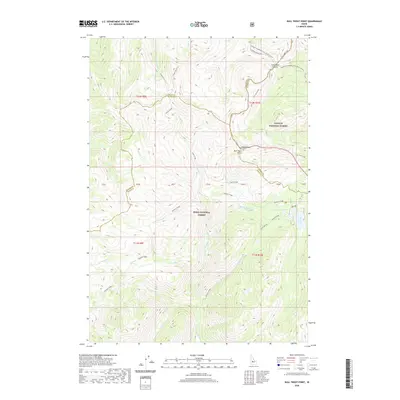 2020 Map of Bull Trout Point, 2020 Print