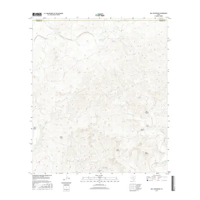 2016 Map of Bull Waterhole, 2016 Print