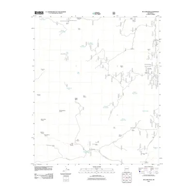 2011 Map of Bullard Peak, 2011 Print