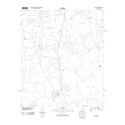2010 Map of Bullard, 2010 Print