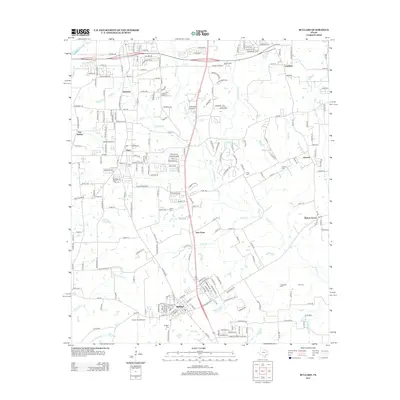 2012 Map of Bullard, 2012 Print