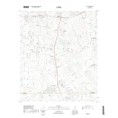 2019 Map of Bullard, 2019 Print