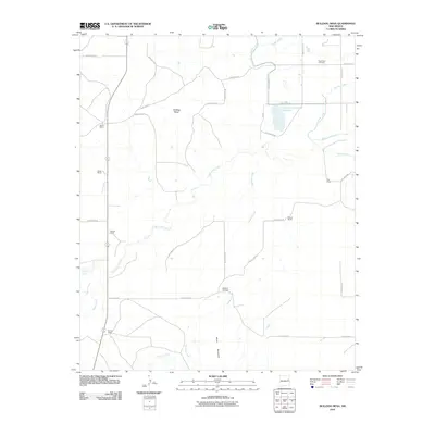 2010 Map of Bulldog Mesa, 2010 Print