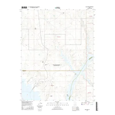 2017 Map of Bullfrog, 2017 Print