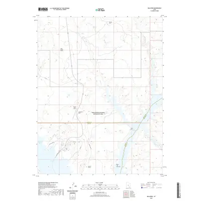 2020 Map of Bullfrog, 2020 Print