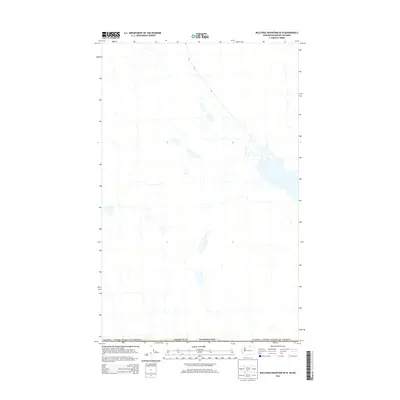 2014 Map of Bullfrog Mountain OE N, 2014 Print