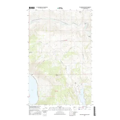 2017 Map of Bullfrog Mountain, 2017 Print