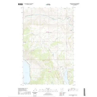 2020 Map of Bullfrog Mountain, 2020 Print