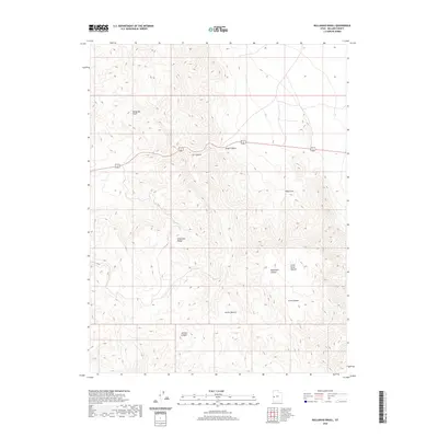2020 Map of Bullgrass Knoll, 2020 Print