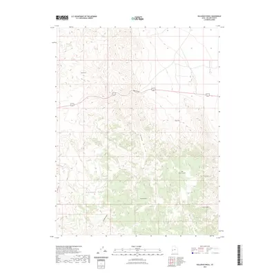 2023 Map of Bullgrass Knoll, 2023 Print