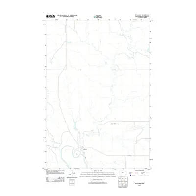 2012 Map of Bullhead, 2012 Print