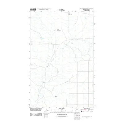 2011 Map of Bullhead Reservoir, 2011 Print