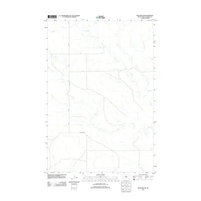 2012 Map of Bullhead SW, 2012 Print