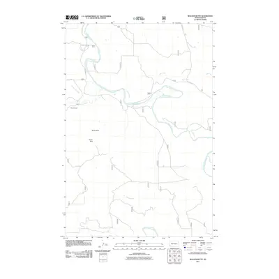 2011 Map of Bullion Butte, 2011 Print