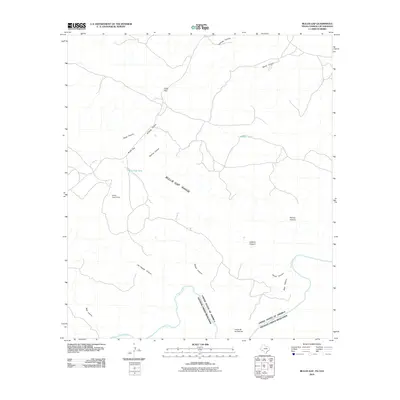 2010 Map of Bullis Gap, 2010 Print