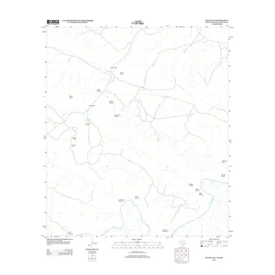 2013 Map of Bullis Gap, 2013 Print