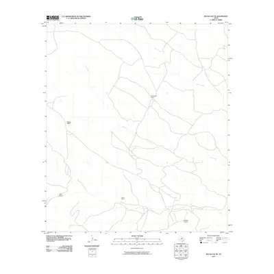 2010 Map of Bullis Gap NE, 2010 Print