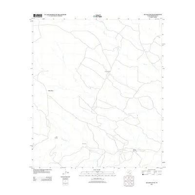 2013 Map of Bullis Gap NE, 2013 Print