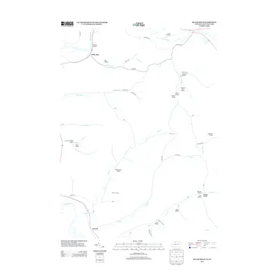 2013 Map of Bullis Mills, 2013 Print