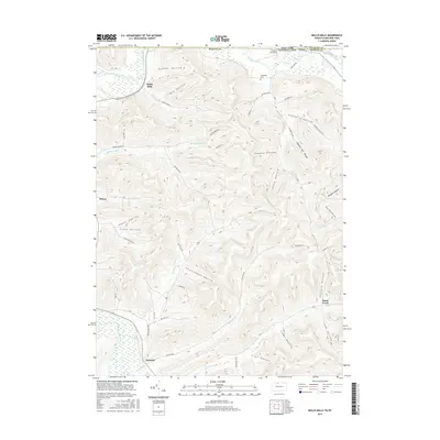 2016 Map of Bullis Mills, 2016 Print