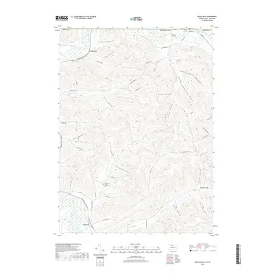2019 Map of Bullis Mills, 2019 Print