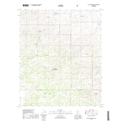 2020 Map of Bullis Spring Ranch, 2020 Print