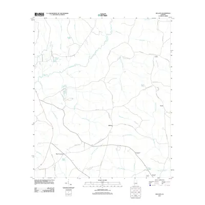 2011 Map of Bullock, 2011 Print