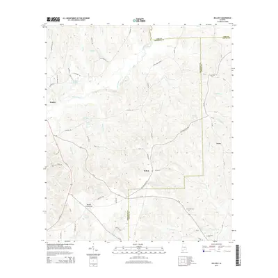 2014 Map of Bullock, 2014 Print