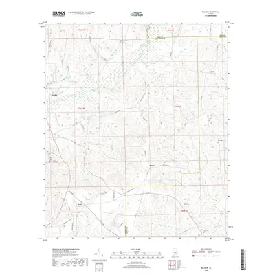 2018 Map of Bullock, 2018 Print