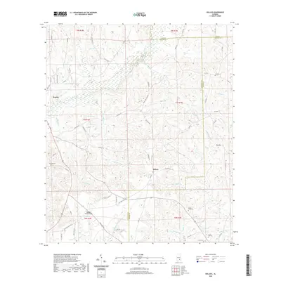 2020 Map of Bullock, 2020 Print
