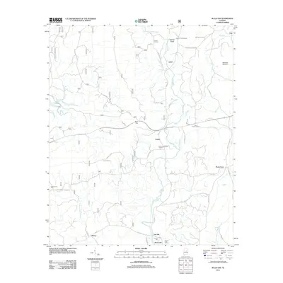 2011 Map of Bulls Gap, 2011 Print