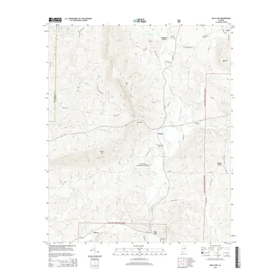 2014 Map of Bulls Gap, 2014 Print
