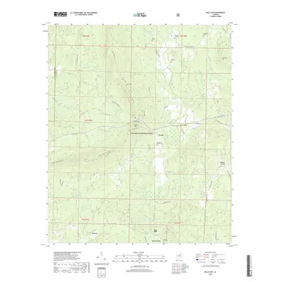 2018 Map of Bulls Gap, 2018 Print