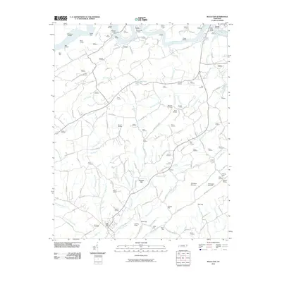2010 Map of Bulls Gap, 2010 Print
