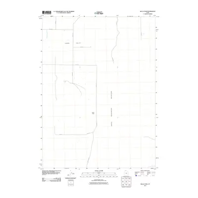 2011 Map of Bulls Pass, 2011 Print