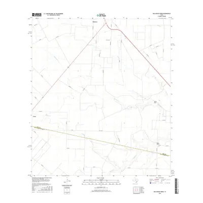 2016 Map of Bullshead Creek, 2016 Print