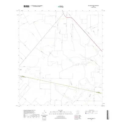2019 Map of Bullshead Creek, 2019 Print