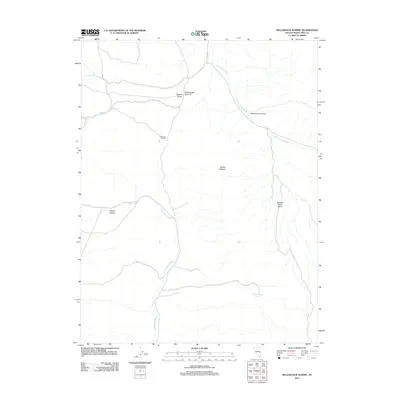 2012 Map of Bullwhack Summit, 2012 Print